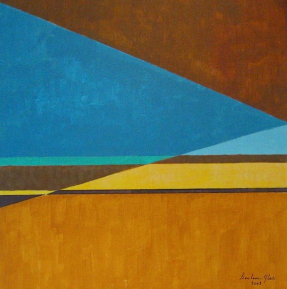 Horizon XIV, 2003, Acrylic on Canvas