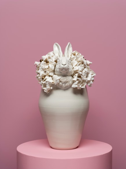 Bloomkeepers, 2025, Wheelthrown, Handbuilt, Porcelain, Stoneware