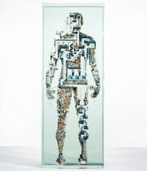 Dustin Yellin Psychogeography 97, 2017