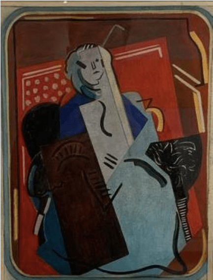 Albert Glezies, Femme au Fauteuil (La Vielle Dame)