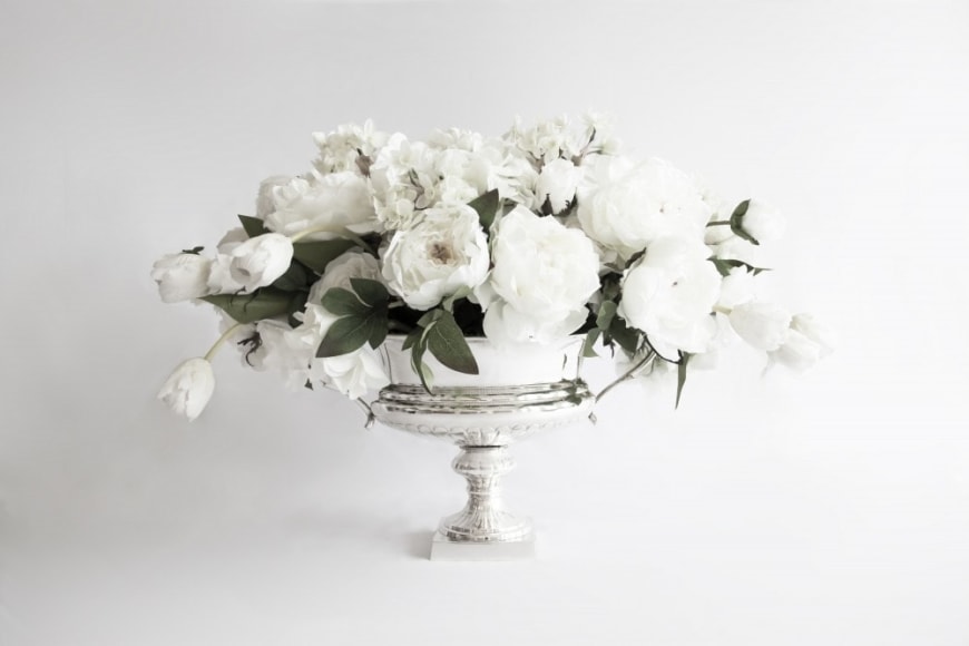 Fake Flowers, Dining Room, 2012, C-print mounted to acrylic glass