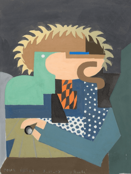 Andr&eacute; Breton Pour Elisa, 1947