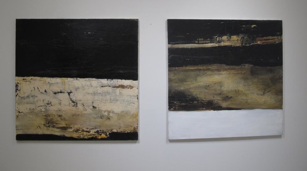 Farideh Lashai Untitled (diptych)