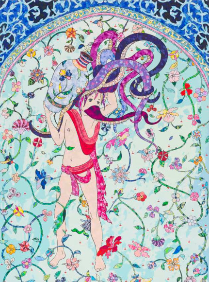 Saqi, 2018, Acrylic on canvas