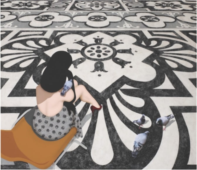 KEZBAN ARCA BATIBEKI, Birds I, 2011