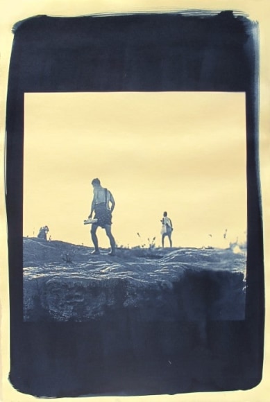 CAROLINE CUSE, Walking on Blue Clay, 2014