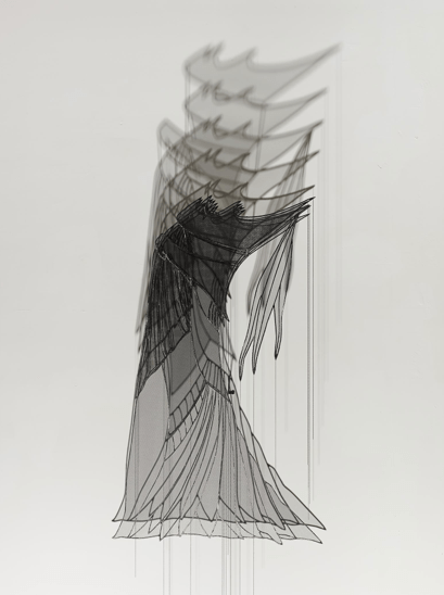 Afruz Amighi Headdress for an Empress, 2017&nbsp;