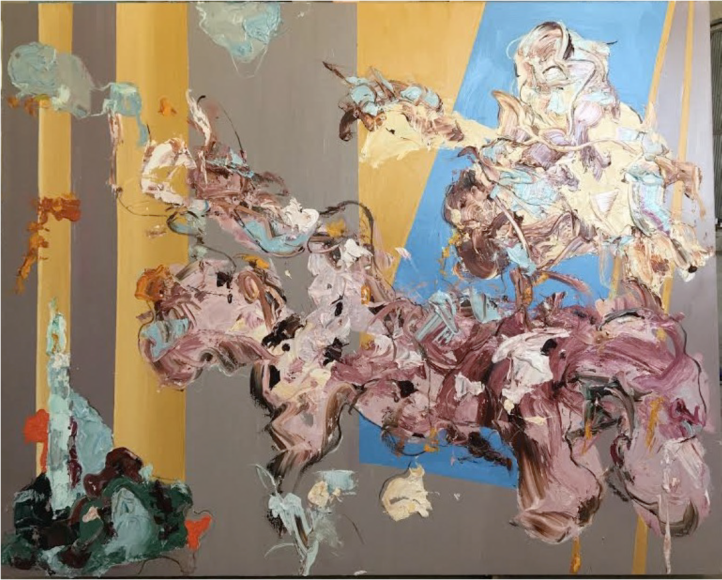 An Afternoon With a Dictator, Oil on canvas