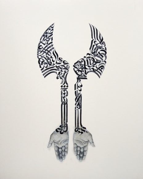 If Words Could Kill (Axes I), 2018