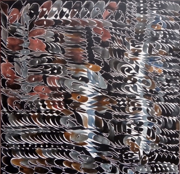 Charles Hossein Zenderoudi, Untitled, 1971
