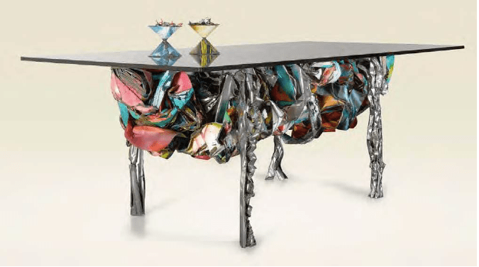 John Chamberlain Table of Tides &amp;amp; Pot-Pourri, 1993