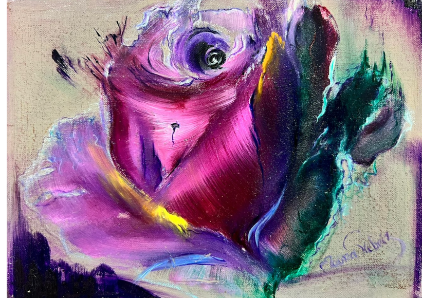 Mouna Rebeiz, C'ETAIT LE TEMPS DES FLEURS VII, 2024