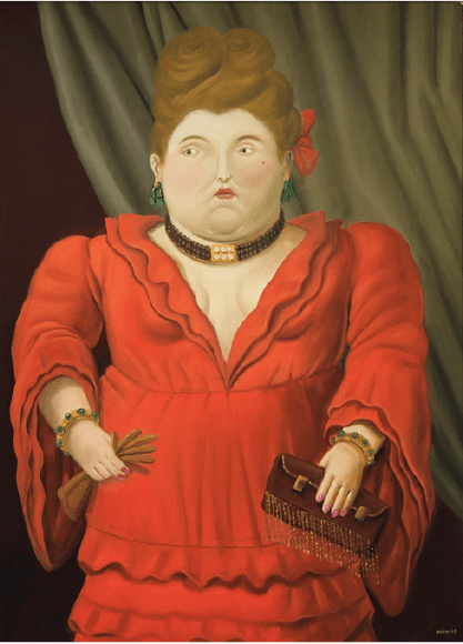Fernando Botero, Society Woman, 2003