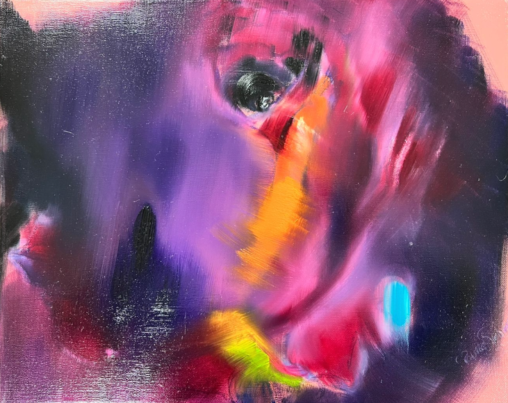 Mouna Rebeiz, C'ETAIT LE TEMPS DES FLEURS V, 2024