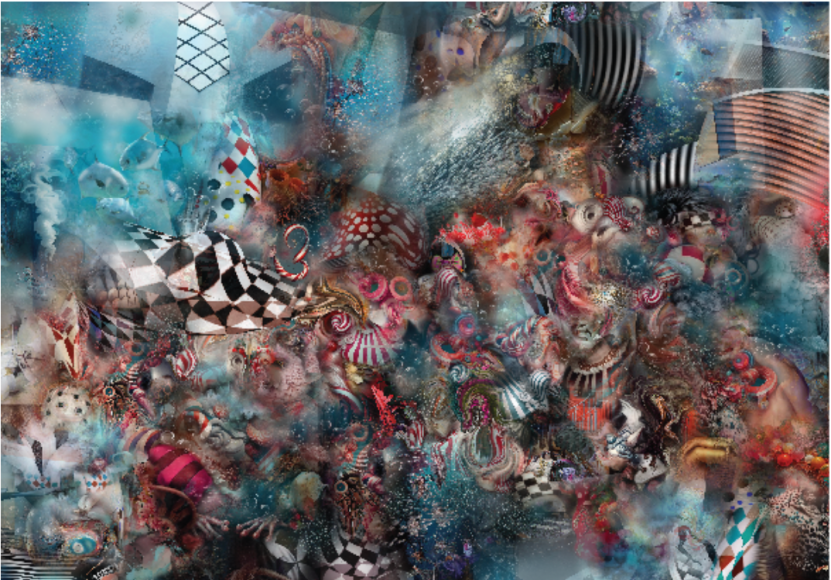 Naeemeh Kazemi Untitled (Bubble Land Series), 2025