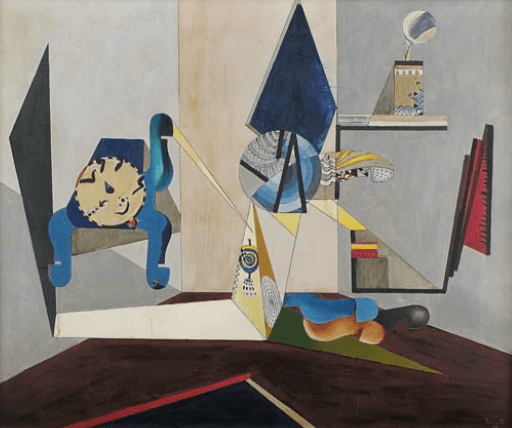 Enrico Donati Le Manometre du saug, 1948