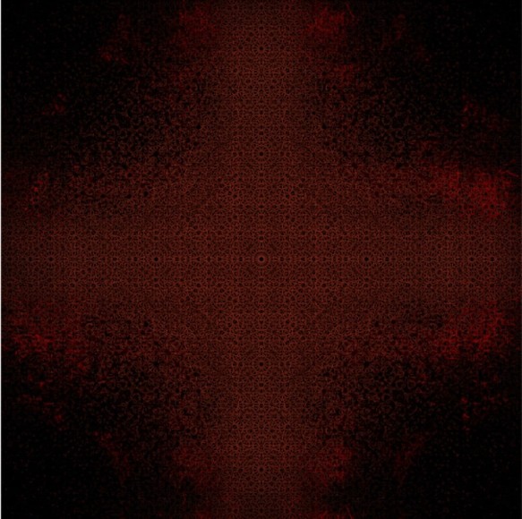 YASMINA ALAOUI, 14 Points Star Deconstructed, Red and Black, 2013