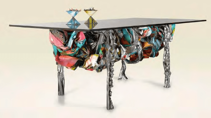 John Chamberlain, Table of Tides &amp;amp; Pot-Pourri, 1993