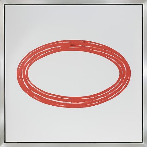 ARTHUR CARTER&nbsp;, Red Ellipse, 2011