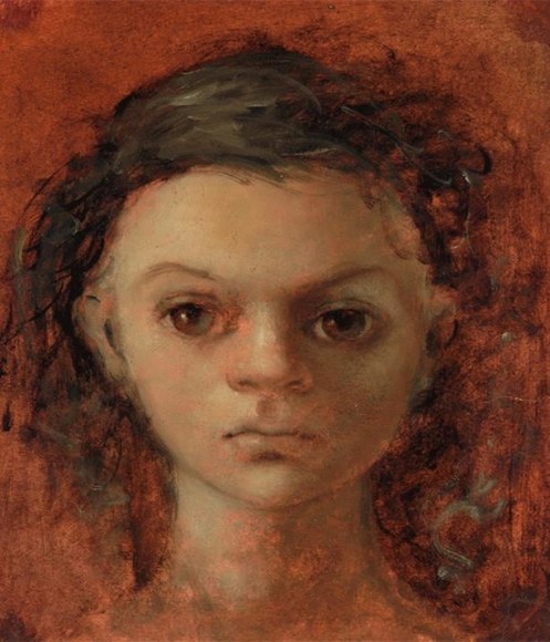 Leonor Fini, Head of a Girl, Late 1940&#039;s&nbsp;