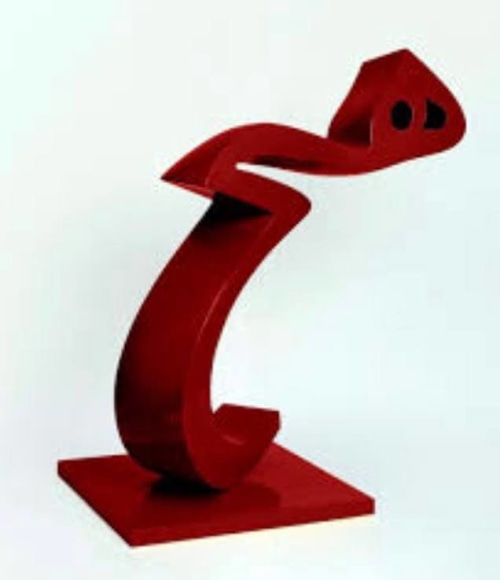 Parviz Tanavoli, Red Standing Heech, 2007