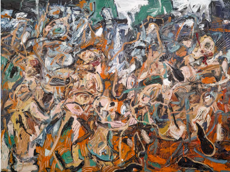 Hundred Nights, Oil on canvas