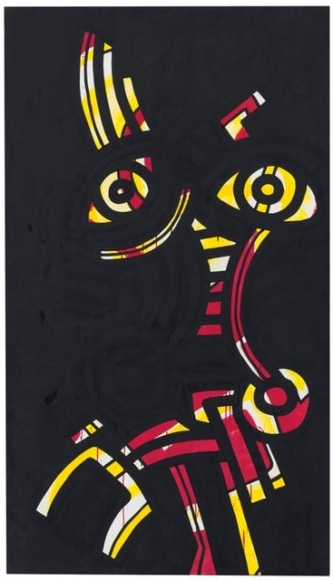 Keith Haring, Red-Yellow-Blue #2, 1987