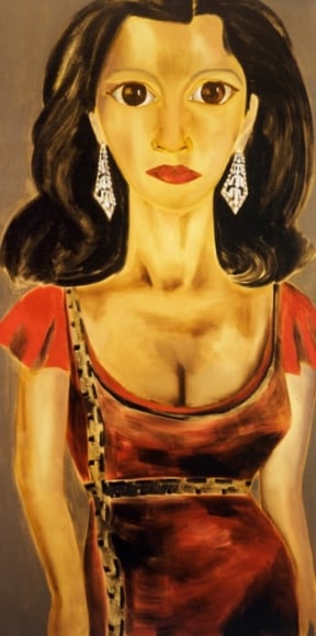 FRANCESCO CLEMENTE, Angela Gheorghiu as Magda, 2008