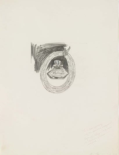 Andy Warhol, Perfume and Necklace, 1962