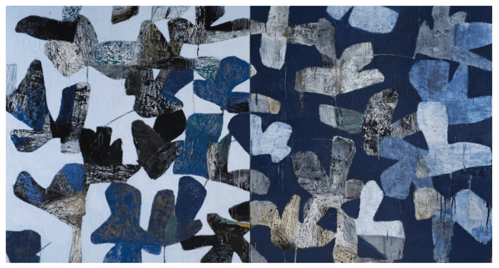 Reza Derakshani, EVERY INDIGO NIGHT, 2022 &nbsp;