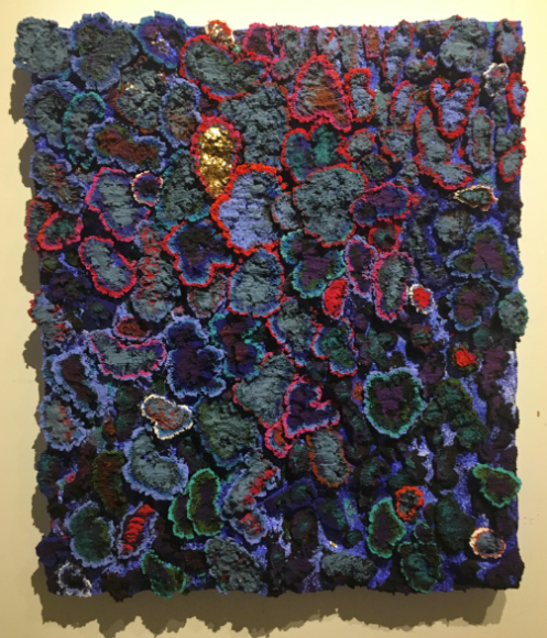 Nabil Nahas, Untitled, 2017, Acrylic on canvas, 33 x 28 in