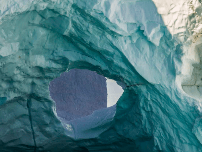 Diane Tuft, Ultraviolet Shapes, Disko Bay, Greenland, 2016