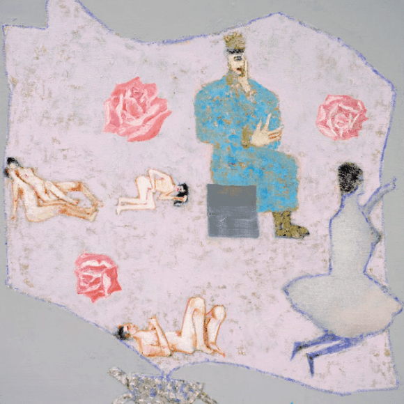 Reza Derakshani, YOUNG KING IN EXILE, 2016