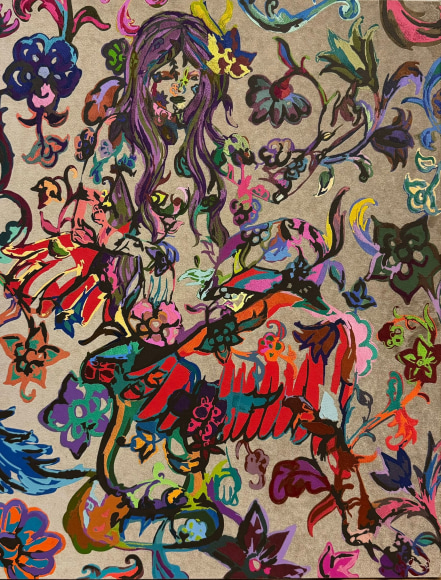 Soraya Sharghi, Song of Tranquility (Beige), 2024 &nbsp;