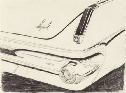Andy Warhol, Untitled (Imperial Car Detail), 1962
