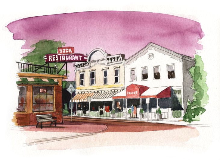 Main Street, Greenport.