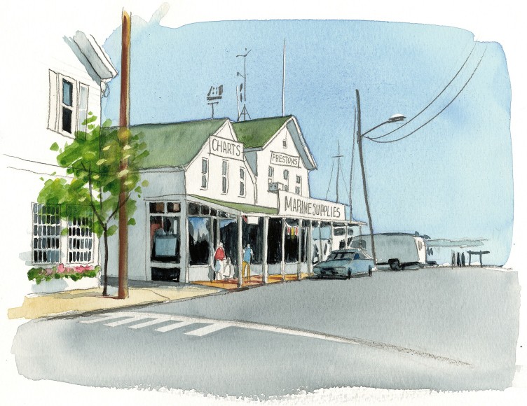 Preston's Marine Supplies has outfitted ships since the late 1800s.