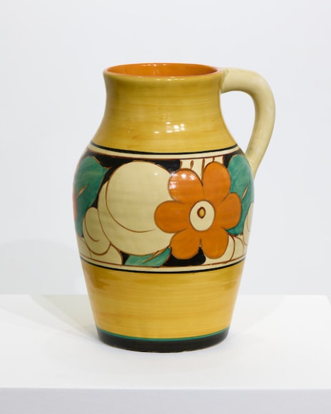Clarice Cliff Wild Rose single-handled Lotus Jug, 1930