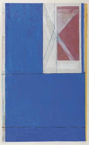Richard Diebenkorn Blue, 1984