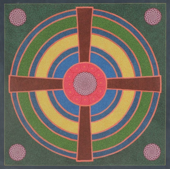 Alexander Gorlizki Lotus Mandala, 2018