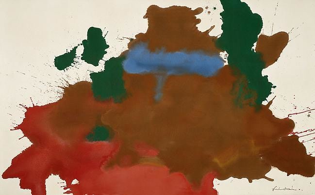 Helen Frankenthaler Paintings 1961 1973 Exhibitions Berggruen   05be3f450fd367d691dc8a2cd5fac641 