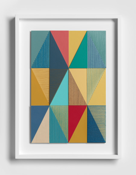 Lucy Williams Threaded Collage, 2021