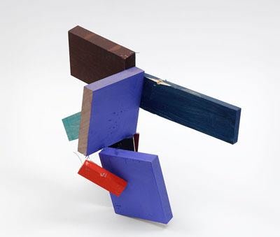 Untitled 2005 wood and casein