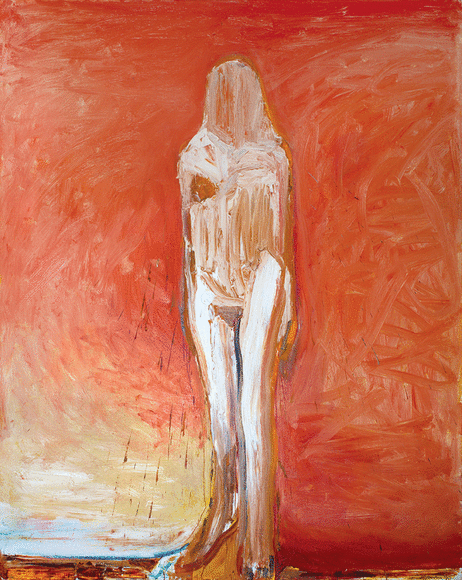 Nathan Oliveira Untitled, Standing Figure #1, 1990