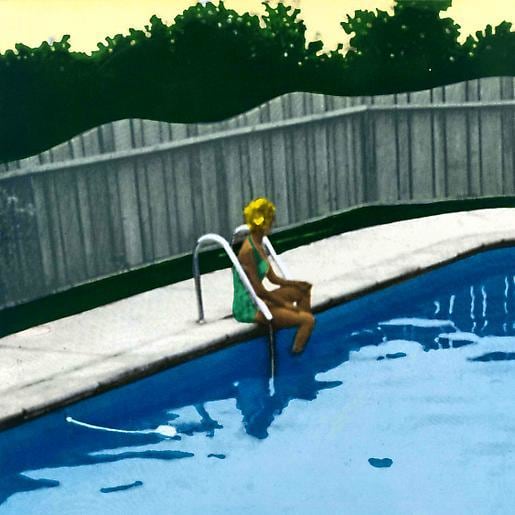 Isca Greenfield-Sanders Green Suit Bather, 2006
