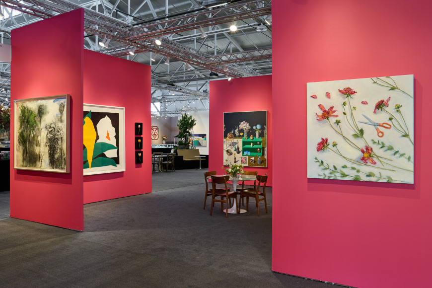 Installation view of Booth B6. Photography by Glen Cheriton / Impart Photography. 