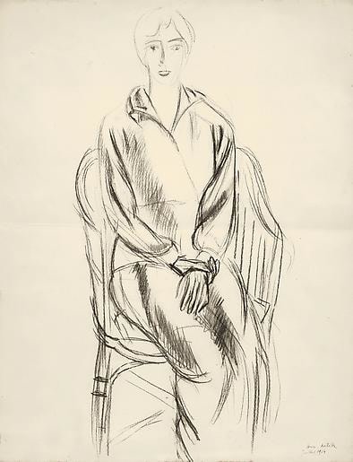 Femme Assise (Yvonne) 1914,