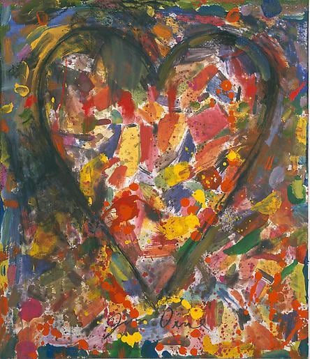 Apples 2003 mixed media on wood panel