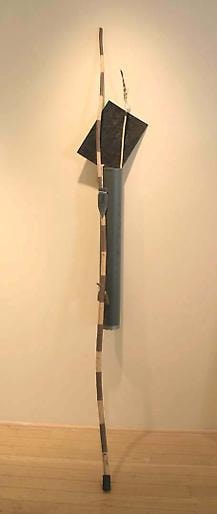 Pole, locks, aquiver, with dark energy