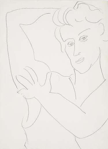 Femme, Bras Levée ,